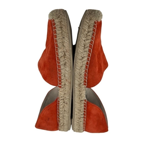 Dolce Vita Orange Ciara Espadrille Loafers Size 6 1/2 Women’s - Picture 5 of 8